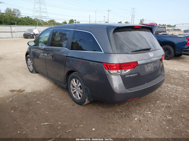 2014 Honda Odyssey Ex-l მანქანა იყიდება აუქციონზე, vin: 5FNRL5H68EB121422, აუქციონის ნომერი: 45937579