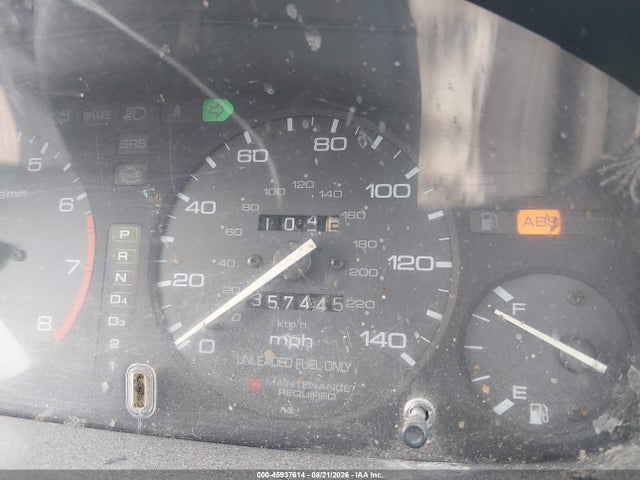 1997 Honda Accord Ex მანქანა იყიდება აუქციონზე, vin: 1HGCD5669VA035780, აუქციონის ნომერი: 45937614