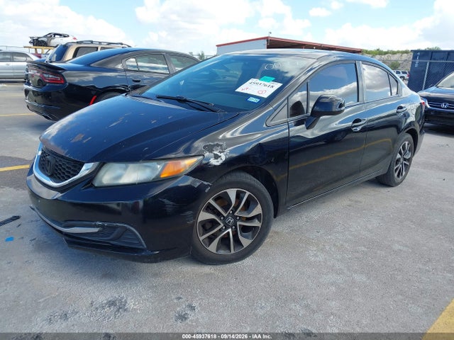2013 Honda Civic Ex მანქანა იყიდება აუქციონზე, vin: 19XFB2F82DE070027, აუქციონის ნომერი: 45937618