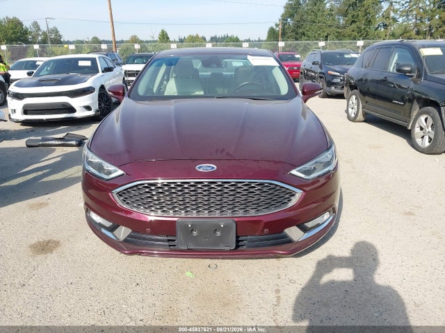 Продажа на аукционе авто 2017 Ford Fusion Hybrid Platinum, vin: 3FA6P0RU8HR248347, номер лота: 45937621