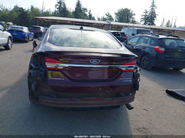 Продажа на аукционе авто 2017 Ford Fusion Hybrid Platinum, vin: 3FA6P0RU8HR248347, номер лота: 45937621
