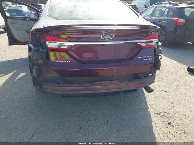 Продажа на аукционе авто 2017 Ford Fusion Hybrid Platinum, vin: 3FA6P0RU8HR248347, номер лота: 45937621