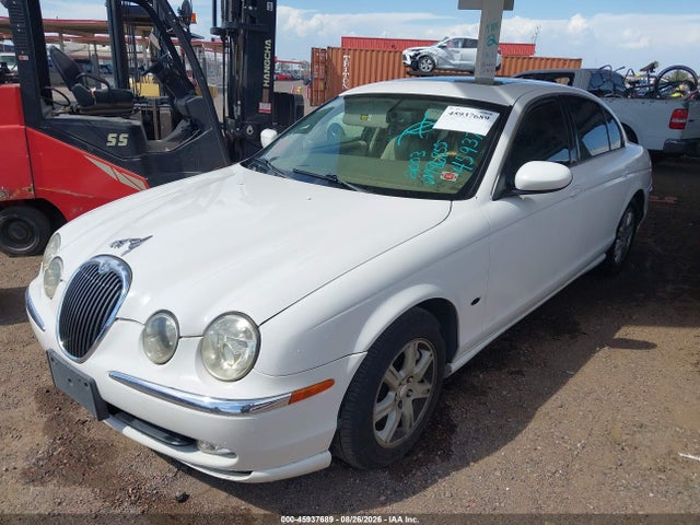 2003 Jaguar S-type 3.0l V6 მანქანა იყიდება აუქციონზე, vin: SAJEA01T93FM86855, აუქციონის ნომერი: 45937689