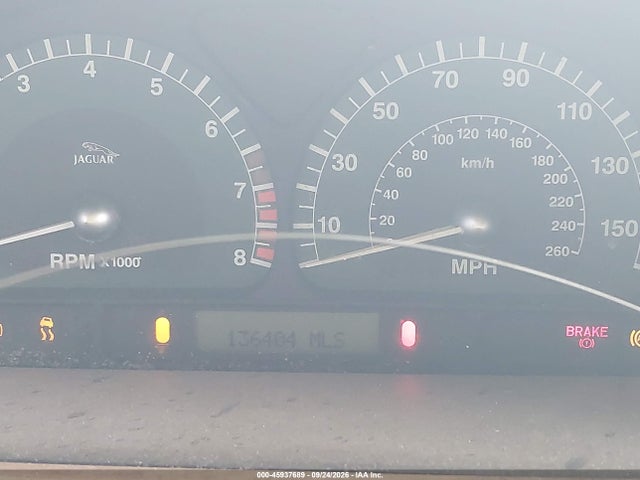 2003 Jaguar S-type 3.0l V6 მანქანა იყიდება აუქციონზე, vin: SAJEA01T93FM86855, აუქციონის ნომერი: 45937689