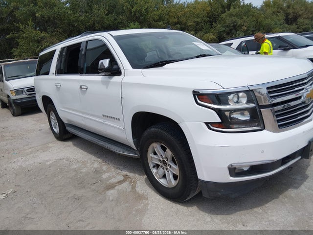 Продажа на аукционе авто 2015 Chevrolet Suburban Ltz, vin: 1GNSKKKC0FR129387, номер лота: 45937700
