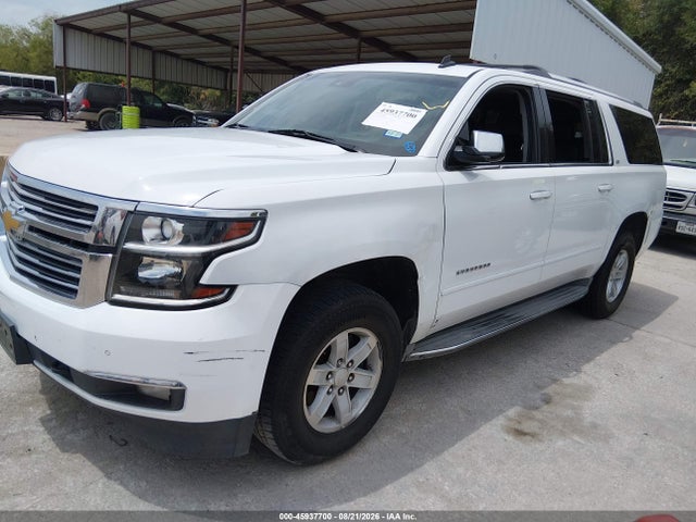 2015 Chevrolet Suburban Ltz მანქანა იყიდება აუქციონზე, vin: 1GNSKKKC0FR129387, აუქციონის ნომერი: 45937700