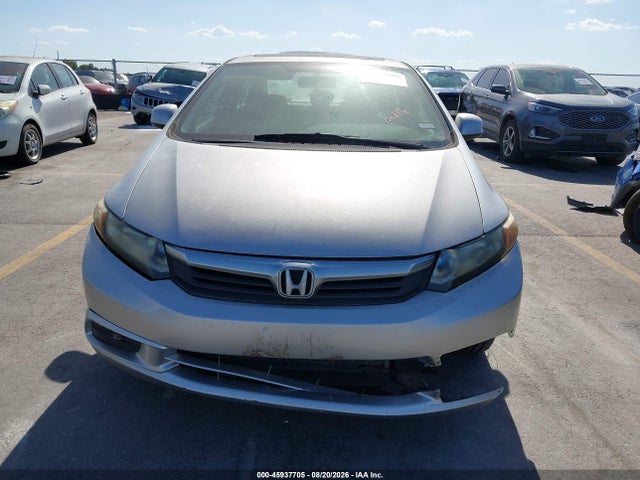 45937705 :رقم المزاد ، 19XFB2F88CE310972 vin ، 2012 Honda Civic Ex مزاد بيع
