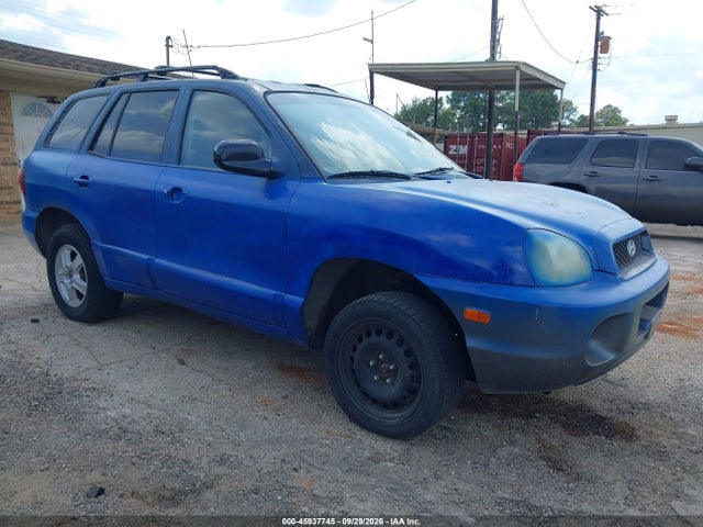 Aukcja sprzedaży 2004 Hyundai Santa Fe Gls, vin: KM8SC13D44U696506, numer aukcji: 45937745
