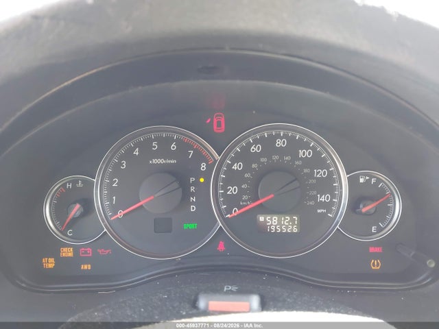 Aukcja sprzedaży 2008 Subaru Outback 2.5i/2.5i L.l. Bean Edition, vin: 4S4BP61C987330203, numer aukcji: 45937771