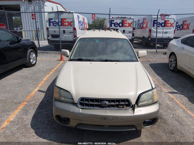 2003 Subaru Outback H6-3.0 მანქანა იყიდება აუქციონზე, vin: 4S3BH895537655815, აუქციონის ნომერი: 45937772