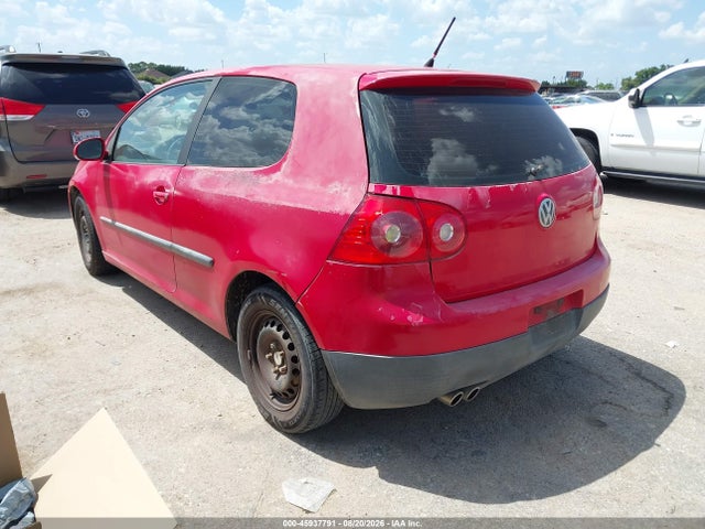 2008 Volkswagen Rabbit S მანქანა იყიდება აუქციონზე, vin: WVWBA71K18W177518, აუქციონის ნომერი: 45937791