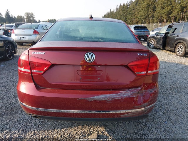 1VWBV7A30FC084787 Volkswagen Passat 2.0l Tdi Se