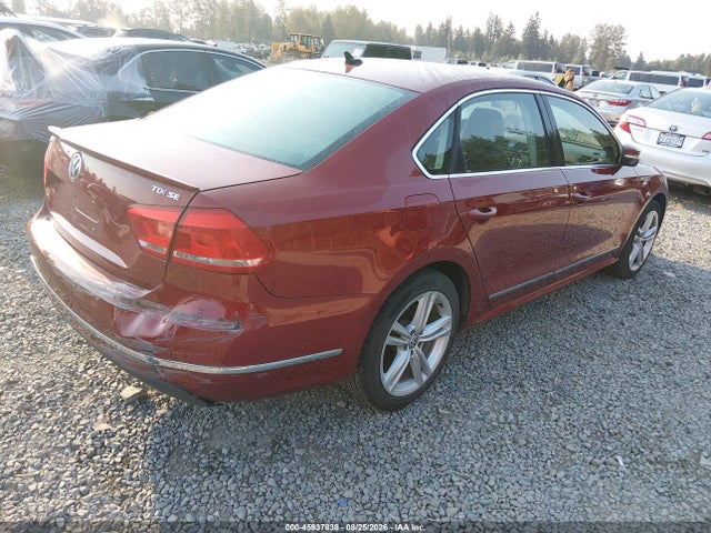 1VWBV7A30FC084787 Volkswagen Passat 2.0l Tdi Se