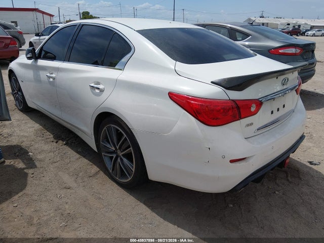 Продажа на аукционе авто 2017 Infiniti Q50 3.0t Sport, vin: JN1EV7AR3HM834140, номер лота: 45937898