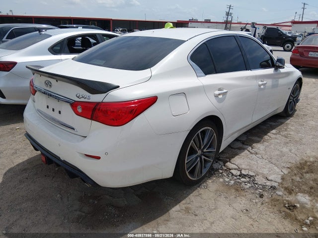 Продажа на аукционе авто 2017 Infiniti Q50 3.0t Sport, vin: JN1EV7AR3HM834140, номер лота: 45937898