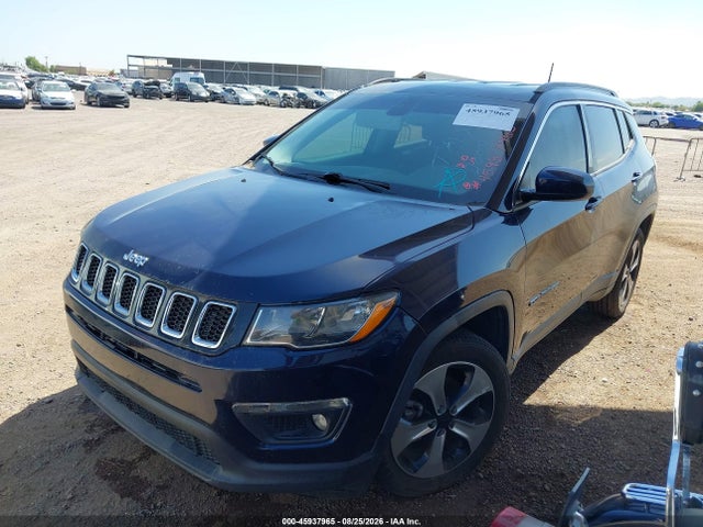 Продажа на аукционе авто 2019 Jeep Compass Latitude Fwd, vin: 3C4NJCBB1KT700022, номер лота: 45937965
