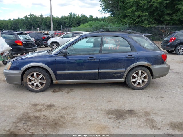 2005 Subaru Impreza Outback Sport Base W/special Edition მანქანა იყიდება აუქციონზე, vin: JF1GG685X5H817021, აუქციონის ნომერი: 45937968