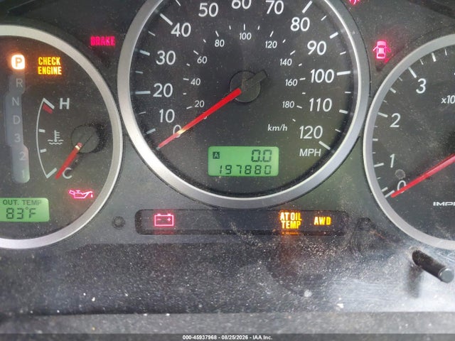 2005 Subaru Impreza Outback Sport Base W/special Edition მანქანა იყიდება აუქციონზე, vin: JF1GG685X5H817021, აუქციონის ნომერი: 45937968