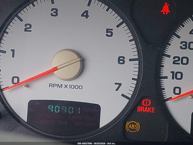 2003 Dodge Ram 2500 Slt/laramie/st მანქანა იყიდება აუქციონზე, vin: 3D7KU28D73G740005, აუქციონის ნომერი: 45937996