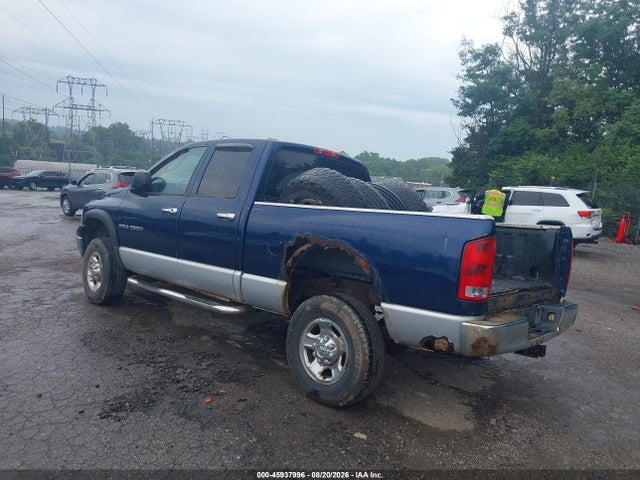 2003 Dodge Ram 2500 Slt/laramie/st მანქანა იყიდება აუქციონზე, vin: 3D7KU28D73G740005, აუქციონის ნომერი: 45937996