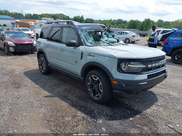 Продажа на аукционе авто 2022 Ford Bronco Sport Outer Banks, vin: 3FMCR9C62NRD66326, номер лота: 45938074