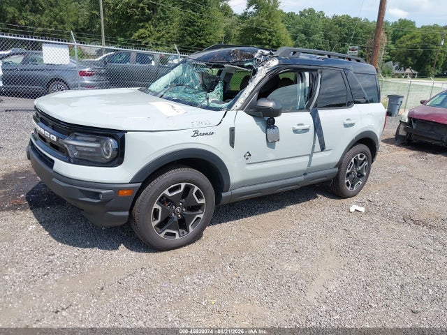 45938074 :رقم المزاد ، 3FMCR9C62NRD66326 vin ، 2022 Ford Bronco Sport Outer Banks مزاد بيع