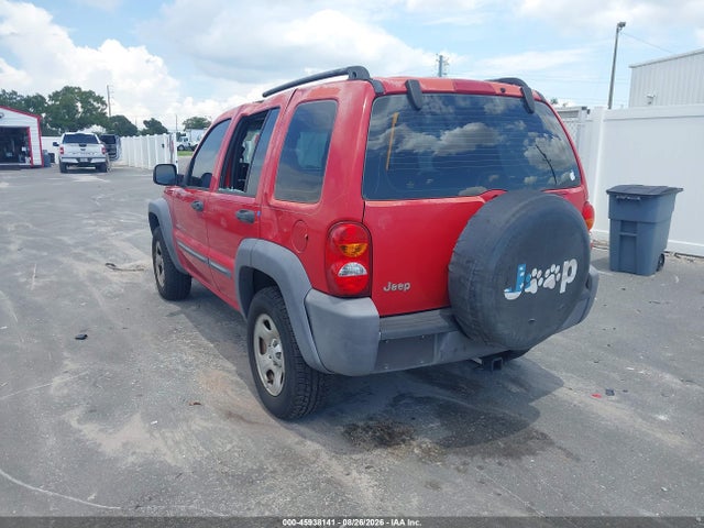45938141 :رقم المزاد ، 1J4GK48K03W633888 vin ، 2003 Jeep Liberty Sport مزاد بيع