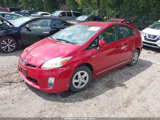 2011 Toyota Prius Two მანქანა იყიდება აუქციონზე, vin: JTDKN3DU0B0309544, აუქციონის ნომერი: 45938172