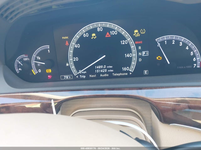 Aukcja sprzedaży 2013 Mercedes-benz S 550 4matic, vin: WDDNG9EB3DA528721, numer aukcji: 45938176