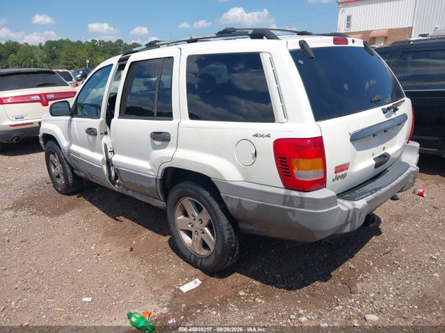 2000 Jeep Grand Cherokee Laredo მანქანა იყიდება აუქციონზე, vin: 1J4GW48S3YC133771, აუქციონის ნომერი: 45938217