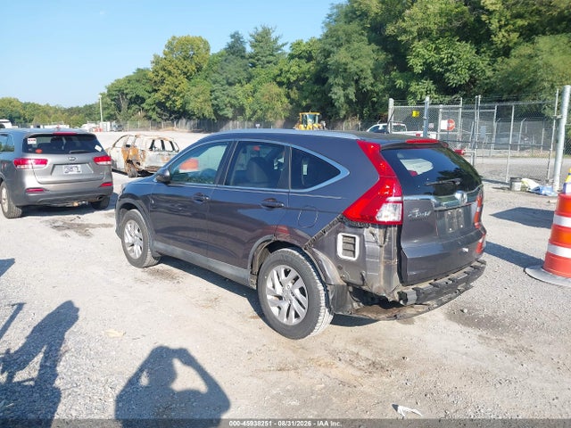 45938251 :رقم المزاد ، 2HKRM3H78FH522837 vin ، 2015 Honda Cr-v Ex-l مزاد بيع