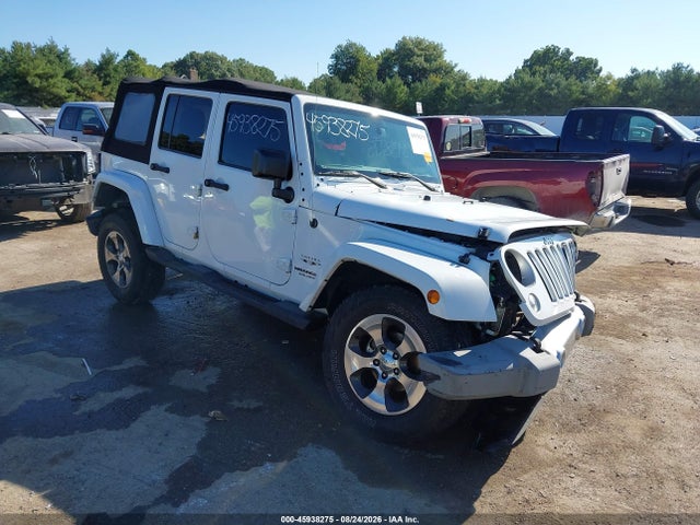 2017 Jeep Wrangler Unlimited Sahara 4x4 მანქანა იყიდება აუქციონზე, vin: 1C4HJWEG6HL559281, აუქციონის ნომერი: 45938275