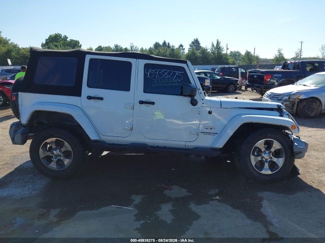 2017 Jeep Wrangler Unlimited Sahara 4x4 მანქანა იყიდება აუქციონზე, vin: 1C4HJWEG6HL559281, აუქციონის ნომერი: 45938275
