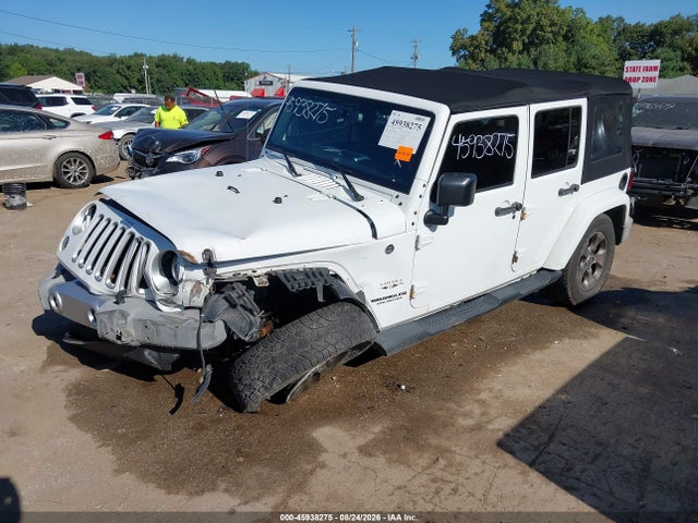 2017 Jeep Wrangler Unlimited Sahara 4x4 მანქანა იყიდება აუქციონზე, vin: 1C4HJWEG6HL559281, აუქციონის ნომერი: 45938275