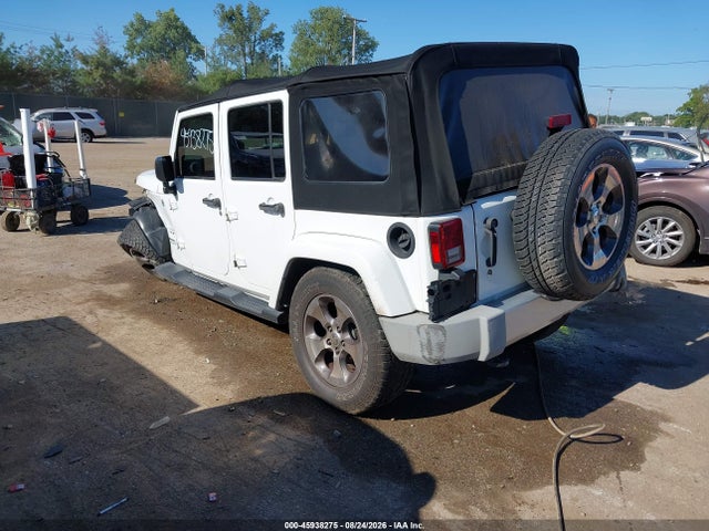 2017 Jeep Wrangler Unlimited Sahara 4x4 მანქანა იყიდება აუქციონზე, vin: 1C4HJWEG6HL559281, აუქციონის ნომერი: 45938275