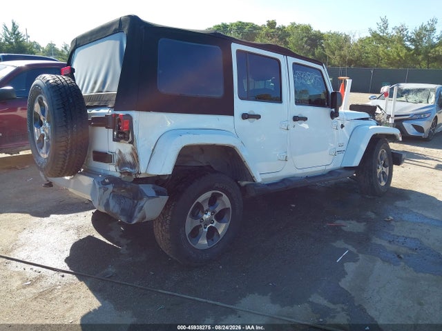 2017 Jeep Wrangler Unlimited Sahara 4x4 მანქანა იყიდება აუქციონზე, vin: 1C4HJWEG6HL559281, აუქციონის ნომერი: 45938275