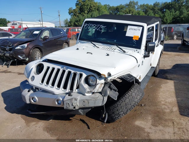 2017 Jeep Wrangler Unlimited Sahara 4x4 მანქანა იყიდება აუქციონზე, vin: 1C4HJWEG6HL559281, აუქციონის ნომერი: 45938275