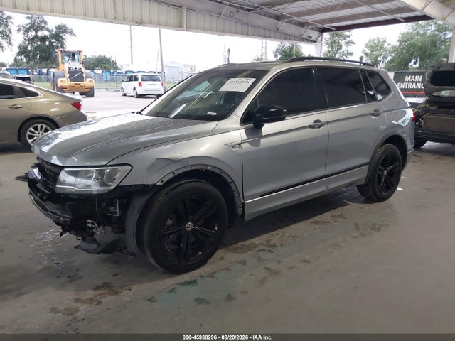 45938296 :رقم المزاد ، 3VV3B7AX1KM143777 vin ، 2019 Volkswagen Tiguan 2.0t Se/2.0t Sel/2.0t Sel R-line/2.0t Sel R-line Black مزاد بيع