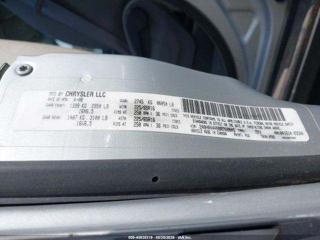 Продажа на аукционе авто 2008 Chrysler Town & Country Lx, vin: 2A8HR44H98R768845, номер лота: 45938319