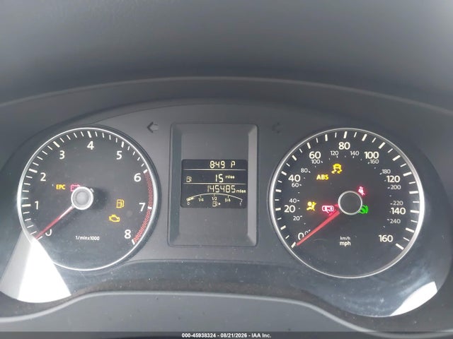 Продажа на аукционе авто 2013 Volkswagen Jetta 2.5l Se, vin: 3VWDX7AJ3DM285726, номер лота: 45938324
