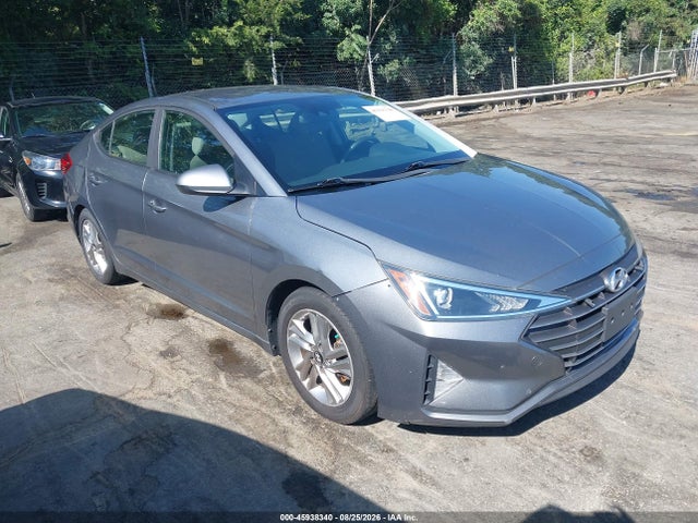 2019 Hyundai Elantra Sel მანქანა იყიდება აუქციონზე, vin: KMHD84LF7KU749189, აუქციონის ნომერი: 45938340