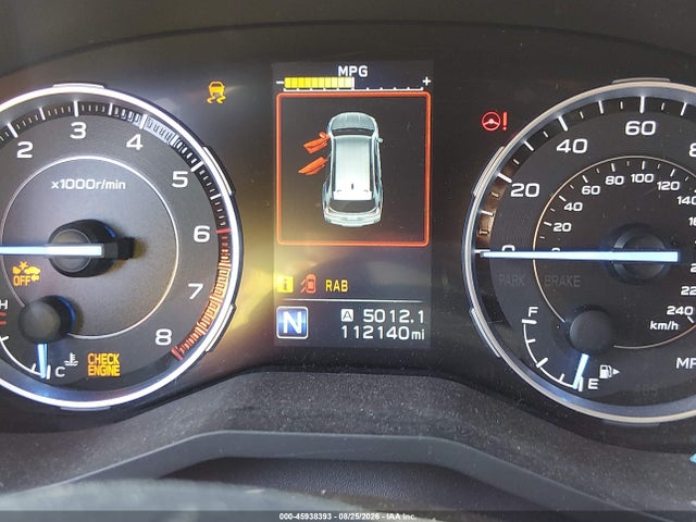 45938393 :رقم المزاد ، 4S4WMARD1K3457603 vin ، 2019 Subaru Ascent Touring مزاد بيع