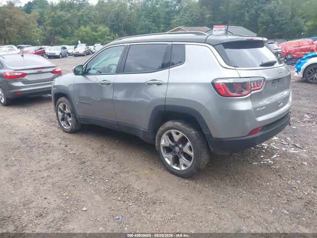 2019 Jeep Compass Limited 4x4 მანქანა იყიდება აუქციონზე, vin: 3C4NJDCB0KT826960, აუქციონის ნომერი: 45938405