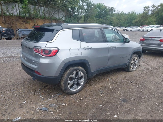 2019 Jeep Compass Limited 4x4 მანქანა იყიდება აუქციონზე, vin: 3C4NJDCB0KT826960, აუქციონის ნომერი: 45938405