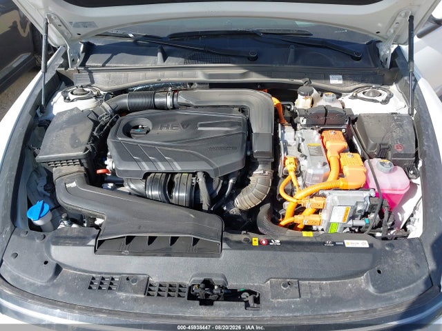 KMHL24JJ9TA148034 Hyundai Sonata Hybrid Blue