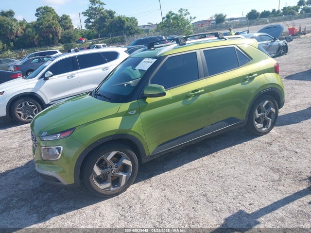 Продаж на аукціоні авто 2022 Hyundai Venue Sel, vin: KMHRC8A36NU163527, номер лоту: 45938448