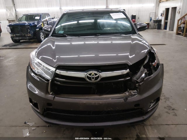 45938454 :رقم المزاد ، 5TDDKRFH7GS336359 vin ، 2016 Toyota Highlander Limited V6 مزاد بيع