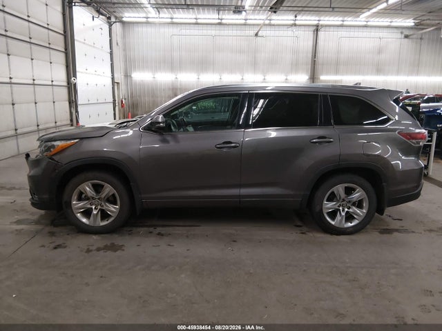 45938454 :رقم المزاد ، 5TDDKRFH7GS336359 vin ، 2016 Toyota Highlander Limited V6 مزاد بيع