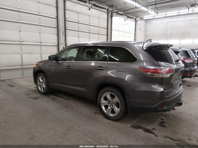 45938454 :رقم المزاد ، 5TDDKRFH7GS336359 vin ، 2016 Toyota Highlander Limited V6 مزاد بيع