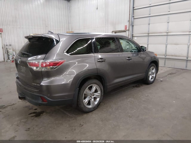 45938454 :رقم المزاد ، 5TDDKRFH7GS336359 vin ، 2016 Toyota Highlander Limited V6 مزاد بيع